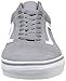 VANS Suede Canvas Old Skool Unisex | Frost Grey/True White (8 B(M) US Women / 6.5 D(M) US Men)