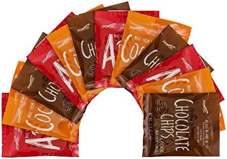 Jumpstart Bodyfuel All Natural Gluten Free, Wheat Free, Vegan Cookie Variety Pack - Apple Cinnamon, Coconut, Chocolate Chip 1.9 Ounce, Pack of 12