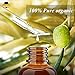 Beard Oil for Men-All Natural Unscented Beard Growth Oil for Mustache & Goatee, Leave-in Conditioner Softener Facial Hair Care Product for Fuller and Thicker Beard -1 Fl Oz Bottle