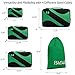 4 Set Packing Cubes,Travel Luggage Packing Organizers with Laundry Bag Lime Green