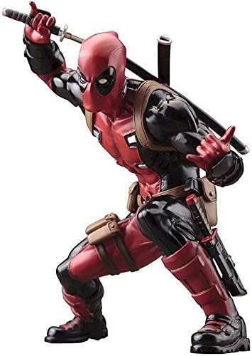 20cm Deadpool Wade Wilson ARTFX X-MEN Weapon X CIVIL WAR X MEN PVC Action Figure Model Collection Toy Gift