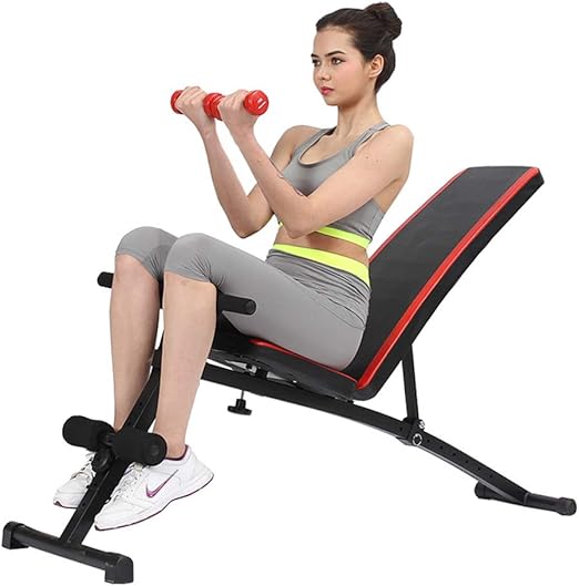 FITNESS Banco de pesas ajustable Entrenamiento en el hogar ...