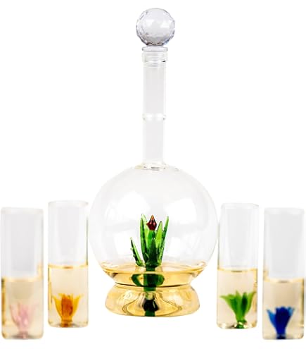 YUU　テスラ　デキャンタ Amazon.com | Tesla Tequila Decanter Bottle & Stand - Limited