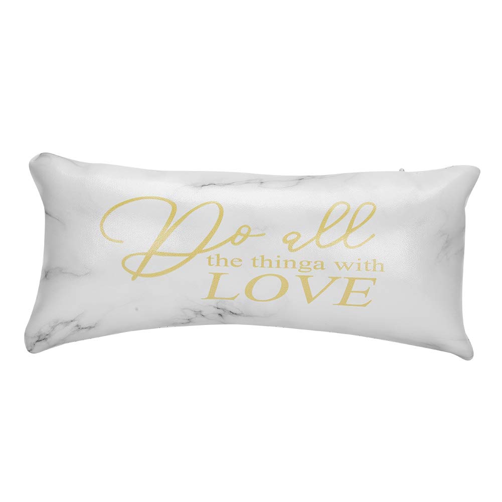 Hand Rest Cushion Manicure Table Mat PU Leather Nail Art Pillow Manicure Nail Desk Mat Salon and Home Use(Nail Art Pillow)