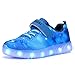 COODO Kids Boys Girls LED Light Up Shoes Flashing Sneakers(Toddler/Litter Kids)