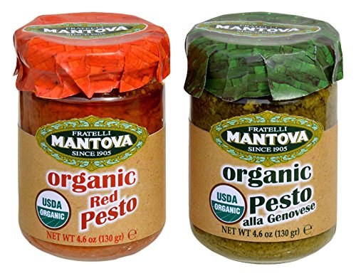 Mantova Organic Pesto Mix Pack, 4.6 Ounce (Pack of 2)
