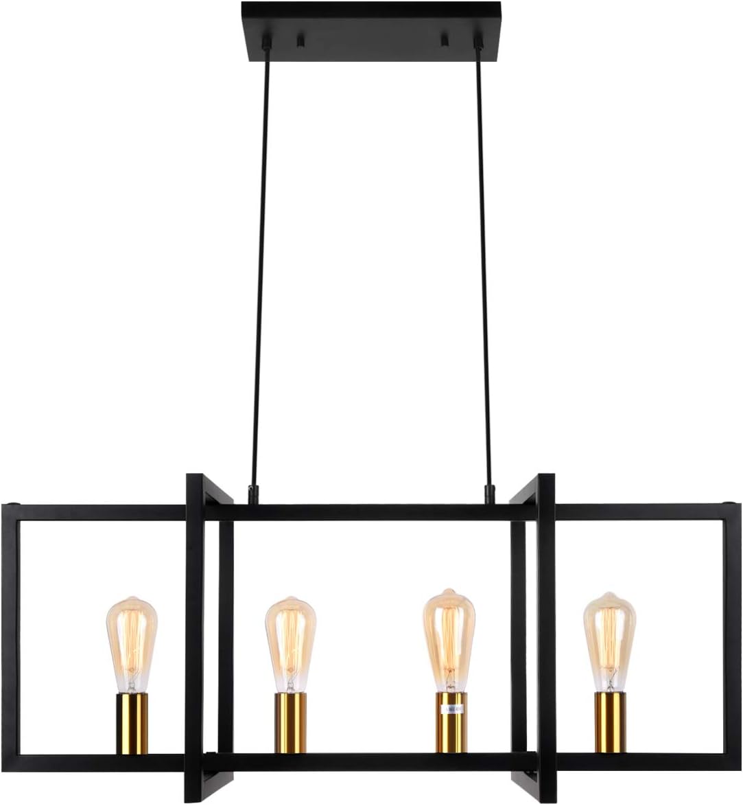 Retro Lámpara de techo colgante para comedor candelabro de techo