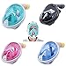 Snorkel Mask Full Face 180°View with Free Breath Technology-Cutting-edge Easy Breathing Design Perfect for Adults and Innovative and Comfortable Design Prevents Gag