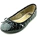 Alpine Swiss Women's Patent Leather Aster Slip On Ballet Flats