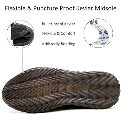 Steel Toe Shoes Women Lightweight Puncture Proof Composite Work Shoes Breathable Indestructible Working Shoes for Tennis Construction Industrial SUADEX Steel Toe Sneakers for Men