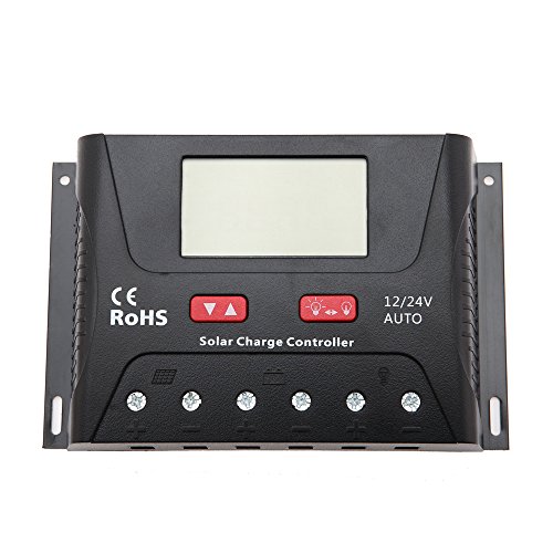 HQST 30 Amp PWM Smart Solar Charge Controller with LCD Display New | eBay