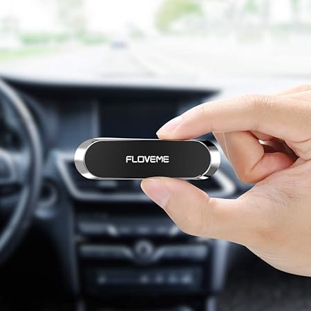 Amazon 最新設計 車載ホルダー 車載スタンド スマホホルダー スマホスタンド 磁石 マグネット式 磁気 スマホホルダー 車載スタンド スマホ ナビスタンド カーマウント スマホ カー用品 スマホ カーナビ スタンド 粘着 強力 着脱簡単 片手操作 落下防止 取付簡単 多
