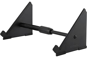 Strich Desktop Stand for Sampler/Synth/MIDI Controller/Drum Machine, Adjustable Length from 27cm – 47cm, Black, SDS-10