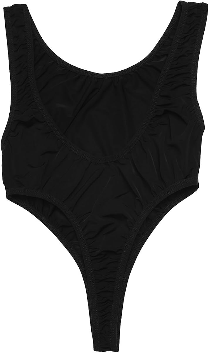 unlined white swimsuit