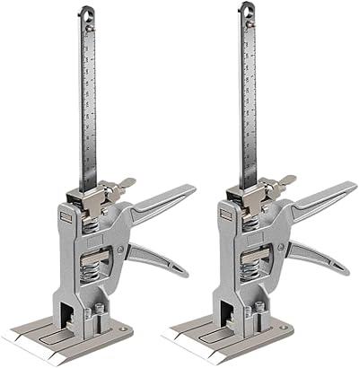 MEETOZ Hand Lifting Tool Jack 2Pcs Heavy Duty 880LBS Cabinet Flooring Window