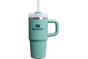 STANLEY Quencher H2.0 Tumbler with Handle and Straw 14 oz | Flowstate 3-Position Lid | Cup Holder Compatible for Travel | Ins