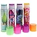UPD Townley Girl DreamWorks Trolls Super Sparkly Lip Balm for Girls, with Decorative Carrying tin