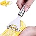 Deluxe Corn Stripper,Corn Cob Peeler Corn Remover Corn Kerneler with Stainless Steel Blades and Hand Protector