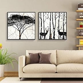wall26 Floating Framed Canvas Wall Art for Living...