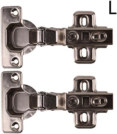 Face Frame Hinge Concealed Hinge Hydraulic Hinge Insert Embed Funiture Hardware Soft Slow Self Closing Kitchen Cabinet Door Hinges (2PCS-861) By Cinehwa (L)