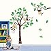 Cute Monkey Climbing on Beautiful Tree Monkey Wall Decal Nursery Wall Decal