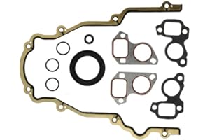LOWPRICEDAUTOPARTS Timing Cover Gasket Set for 97-20 GM/Chevrolet/Saab/Hummer/Isuzu 293 325 346 427