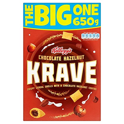 Kellogg's Krave Chocolate Hazelnut (650g)