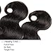 Brazilian Virgin Weave Hair Body Wave 1 Bundles 100g by Jiameisi Hair 100% Unprocessed Remy Human Hair Extensions (22 inch)