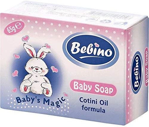 Bebino Baby Cream Soap Pink Cotini Oil Formula Paraben Free