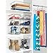 InterDesign Closet Storage Organizer Shoe Box, for Wedges, Pumps, Athletic Shoes - Clear