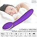 Silicone Vibrator, Bestimulus 12 Speeds G Spot Vibrator USB Rechargeable Vibrating Massager (Purple)