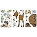In The Woods Wildlife Animal Stickers Wall Decals Children Bedroom Decor