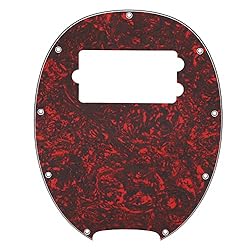 9 Hole Bass Electric Guitar Pickguard, 5 String