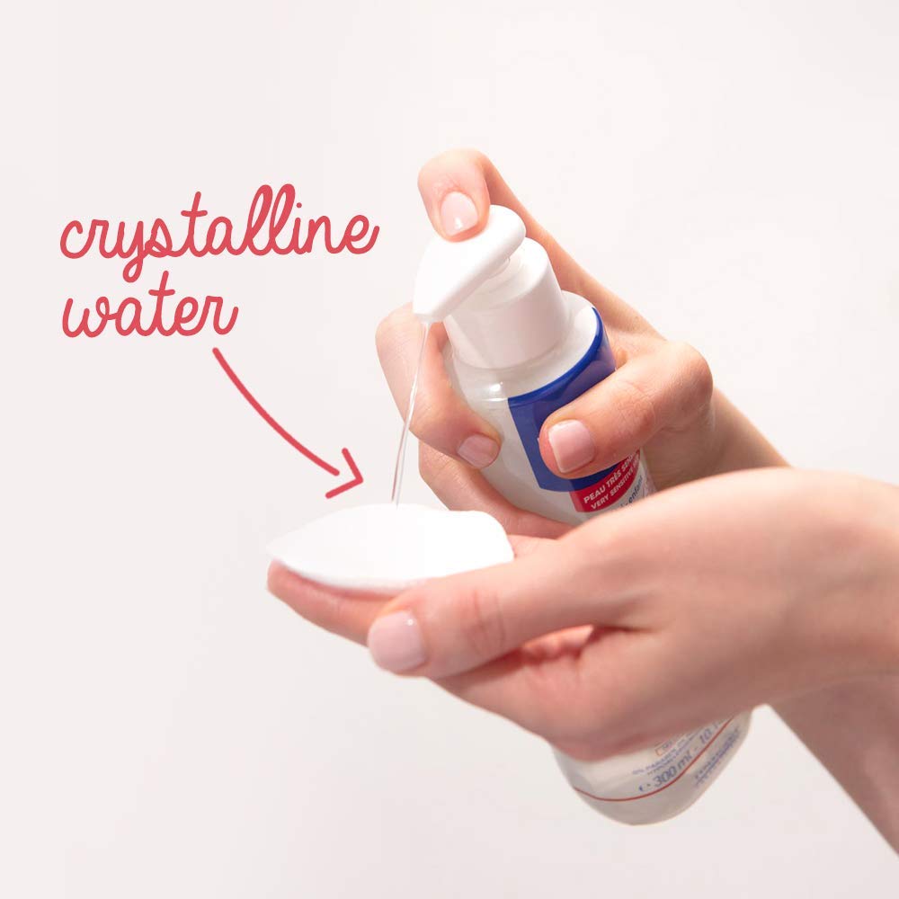 mustela no rinse soothing cleansing water