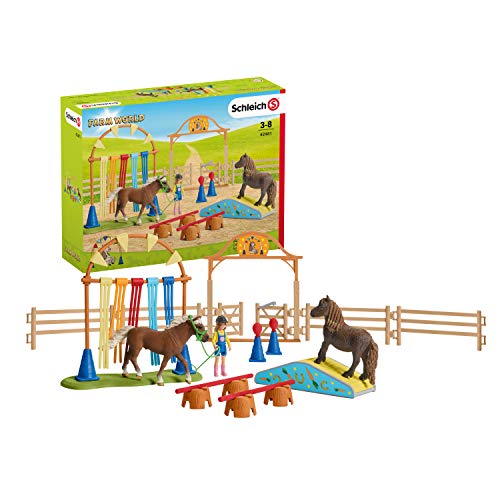 schleich jumping course