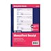 Adams Money and Rent Receipt Book, 2-Part, Carbonless, White/Canary, 7-5/8" x 10-7/8", Bound Wraparound Cover, 200 Sets per Book, 4 Receipts per Page (DC1182)