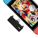 Bluetooth Adapter for Nintendo Switch, PS4, PC, Wireless Audio Adapter with Low Latency for Wireless Gaming Headphones etc.