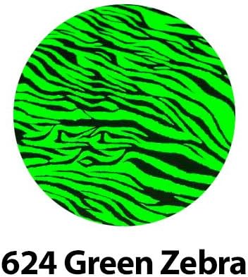 GERCUTTER Store - 12" x 15" Chemica FASHION FLEX Vinyl Sheets (12" x 15" x 1 Sheet) (624 Green Zebra)