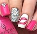 Valentine's Day Nail Art Heart Decals Set #3 Salon Quality!