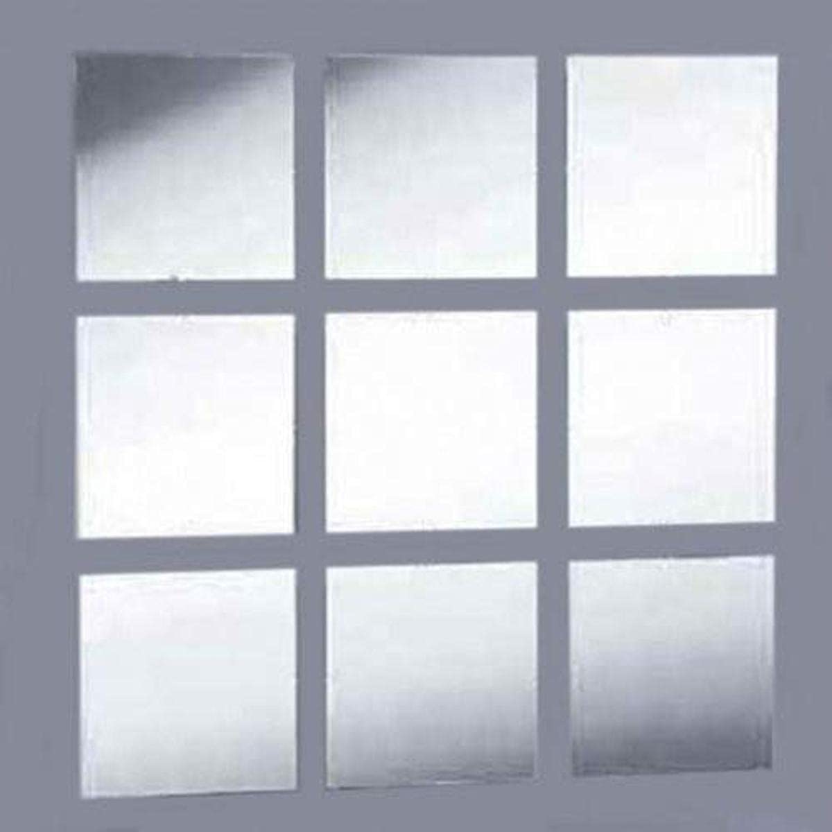 Acrylic Mirror Tiles - Pack of 10 9cm x 9cm