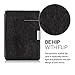 kwmobile Case for Kobo Aura Edition 2 - Book Style PU Leather Protective e-Reader Cover Folio Case - Black