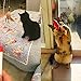 Topbeu Fun Pet Cat Toy Steel Wire Feather Training Teaser Wand