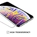 iPhone Xs MAX [3 Pack] Clear Tempered Glass Screen Protector 3D Touch Screen Protection Film Compatible for Apple iPhone Xs MAX [Case Friendly] Anti-Fingerprint