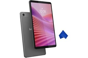 Lenovo Tab One 8.7" HD Tablet - MediaTek Helio G85, 4GB RAM, 64GB eMMC, Android 14, Newest Model (with Microfiber Cloth) - Lu