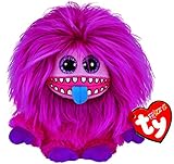 Carletto Ty 37139 ZeeZee Frizzy with Glitter Eyes - 15 cm Soft Toy in Pink