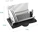 Vremi Dish Drying Rack - Collapsible Dish Rack and Drainboard Set - Foldable Space Saving Dish Drainer Rack Plastic with Tray for Kitchen Sink - Compact Modern Fold Away Dish Dryer Rack - Black Gray