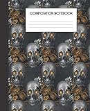 Composition Notebook: Gothic Vampire Spells Pattern College Ruled Notebook Lined School Journal
