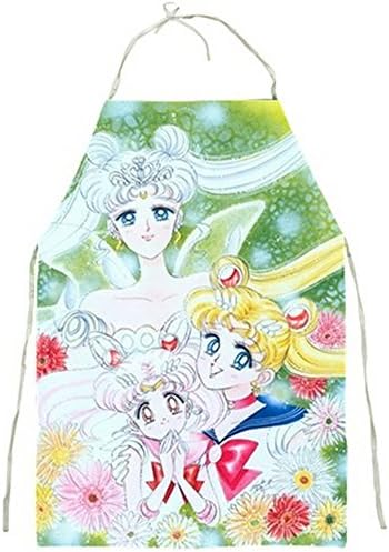 Neo Serenity Queen, Sailor Moon and Sailor Chibi Moon Full Print Apron Full Print Apron