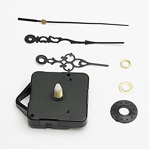 Black-Hands-DIY-Quartz-Wall-Clock-Spindle-Movement-Repair-Parts