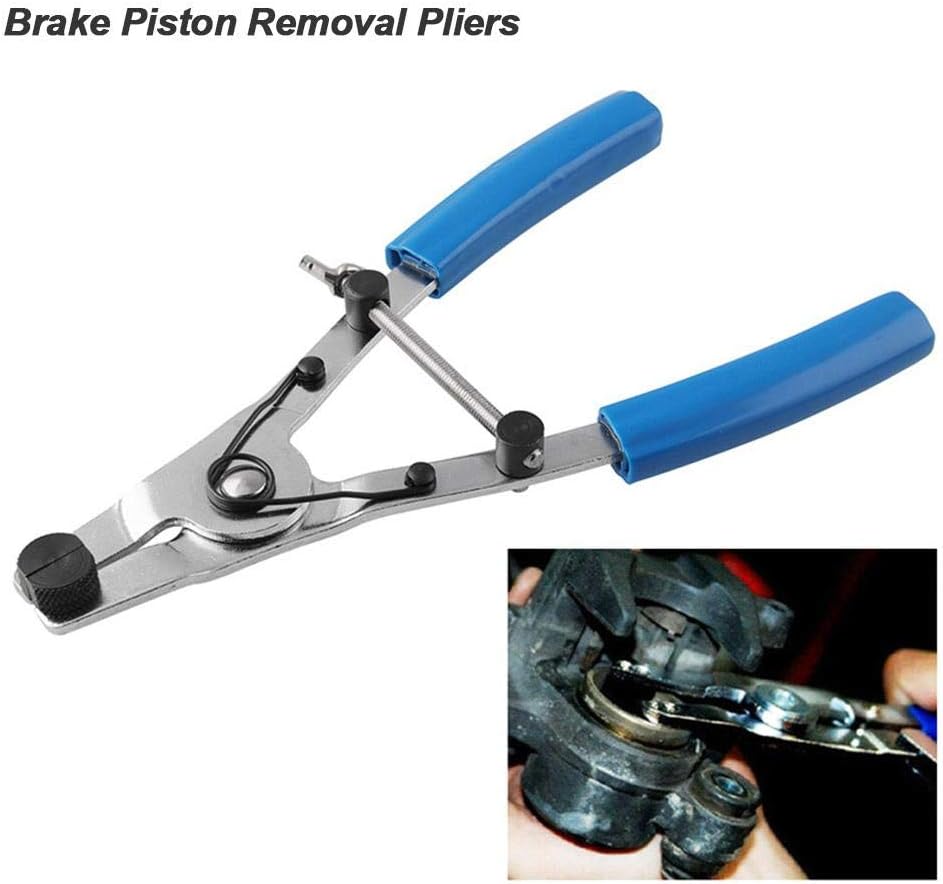Rifflily Motorcycle Brake Piston Removal Pliers - Universal Motorbike Expert Repair Tools Generous
